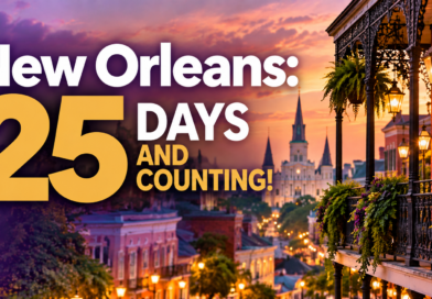New Orleans: 25 Days and Counting!